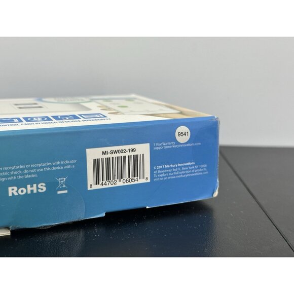 Merkury Smart Surge-2 Multiple Outlet Smart Hub Remote Smart Controller (AR) - Picture 4 of 12